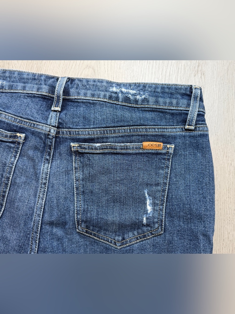 Joe’s Jeans The Ozzie 4” Distressed Frayed Cutoff Denim Shorts 29 - Picture 4 of 8